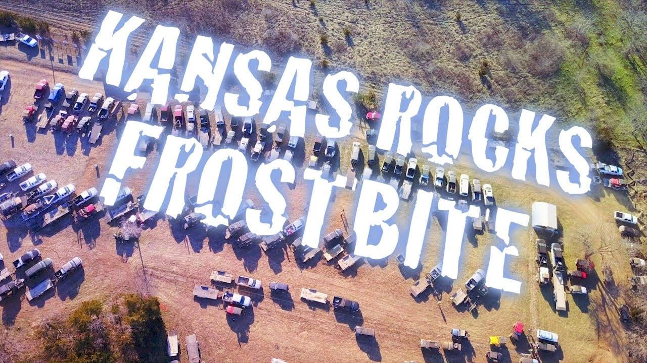 Kansas rocks frostbite event over parking lot.