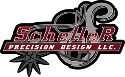 scheller precision design logo.